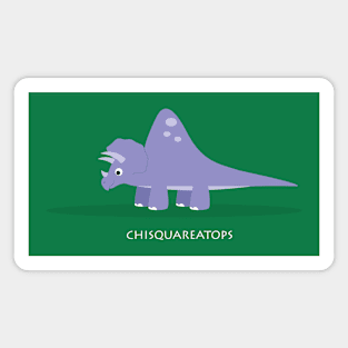 Chisquareatops - the Mathematics and Statistics Dinosaur Magnet